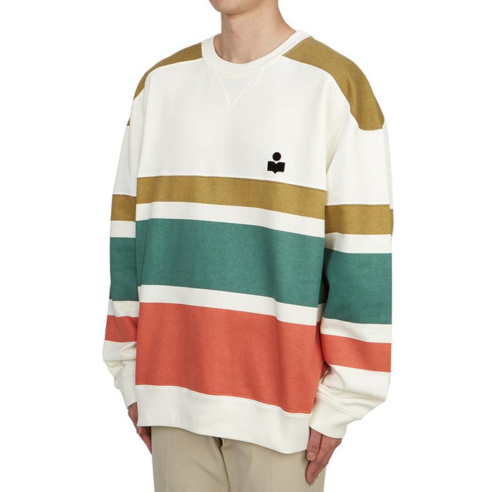 Isabel Marant Mayoan Fleece Lined Men's Sweatshirt Navy