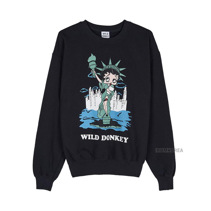 Wild Donkey Black Betty Liberty Unisex Sweatshirt