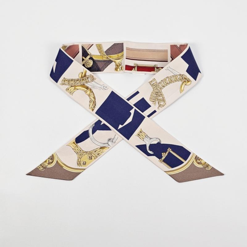 HERMES Cavalcadour Remix Silk Scarf for Women
