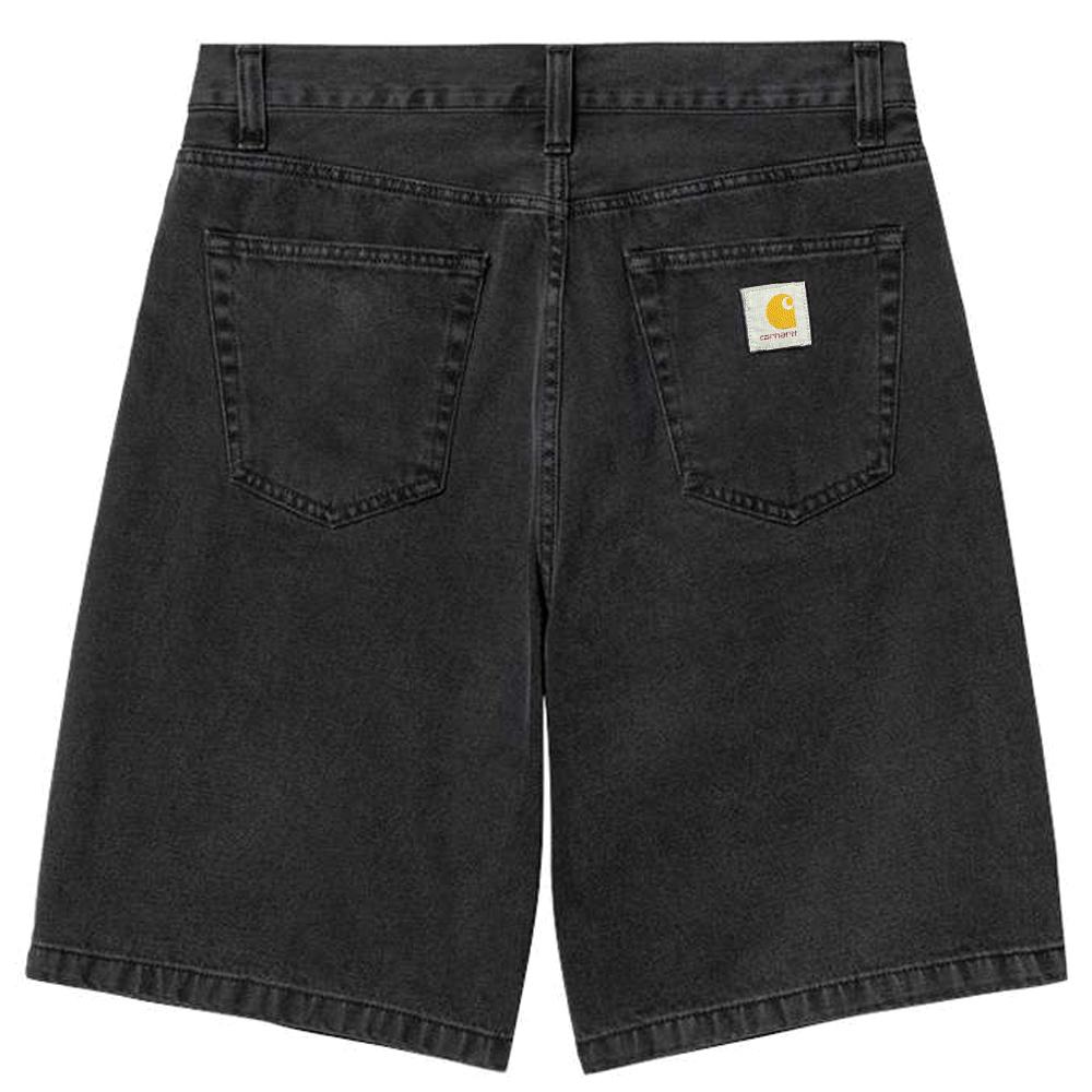 Carhartt Black Landon Loose Fit Denim Shorts I030469 8906