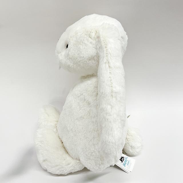 jELLYCAT Bashful Cream Bunny Plush Keyring Accessory