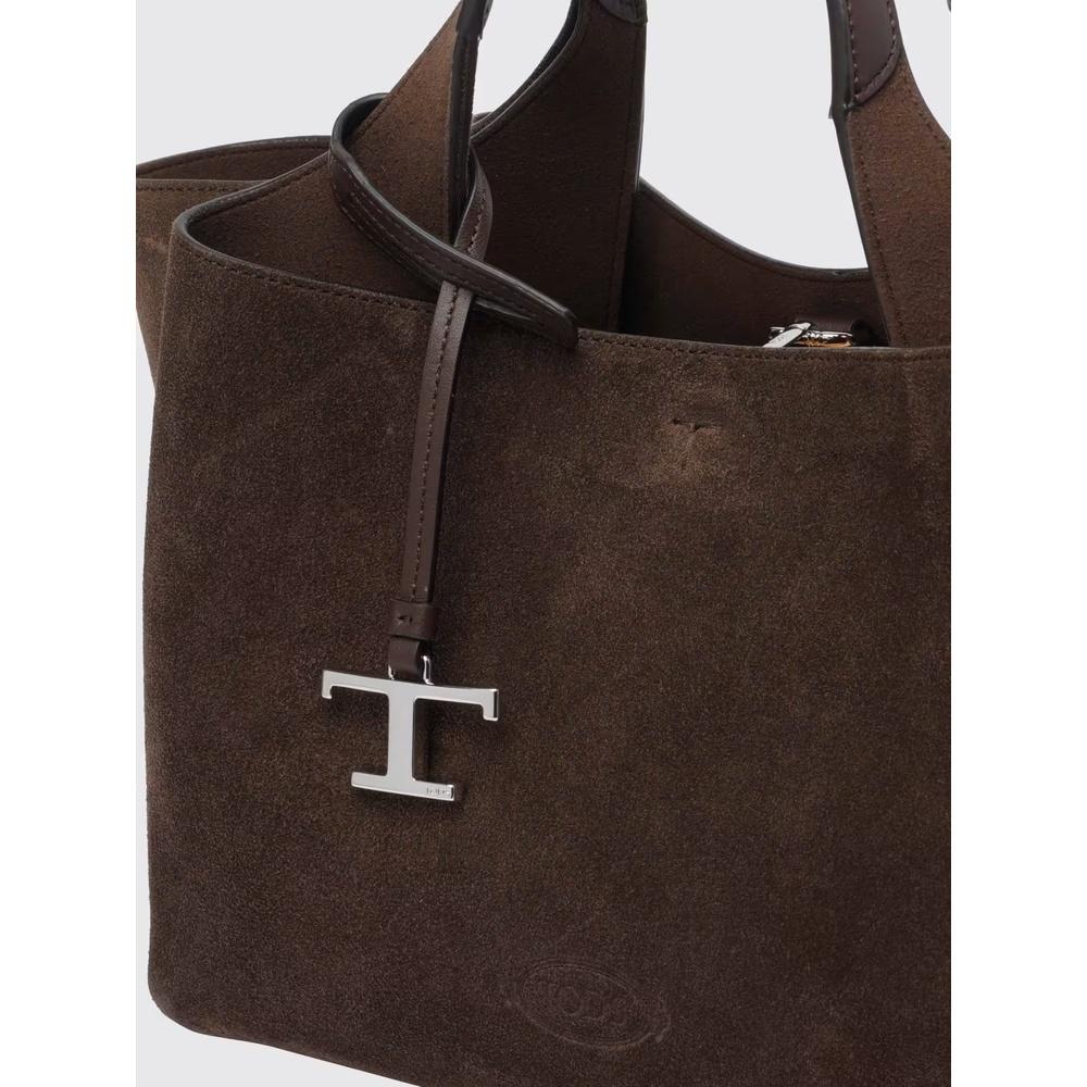 Tods Suede Mini Tote Bag