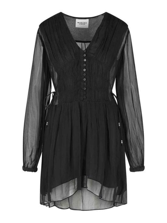 Isabel Marant Black Midi Dress RO0969 FA D1J08 E 01BK