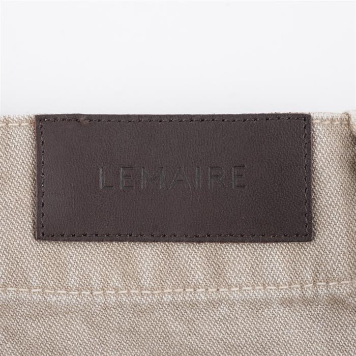 Lemaire Levi Snow Broken Twill Denim Short Pants Black Men’s