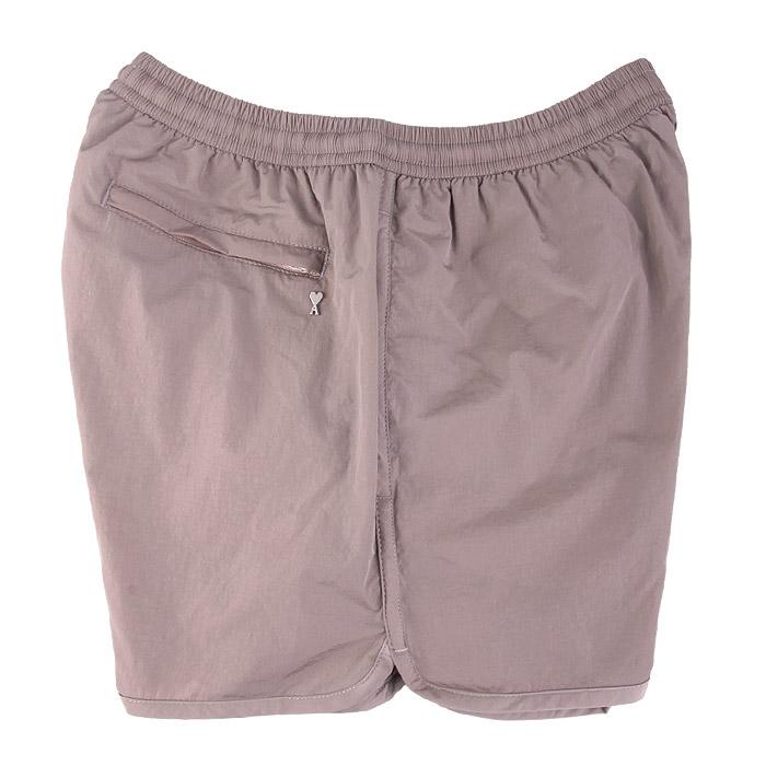 AMI Swim Shorts Men’s Navy Blue Polyamide Drawstring Swimwear