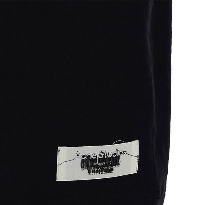 Acne Studios Logo Label Patch Pocket T-Shirt Black