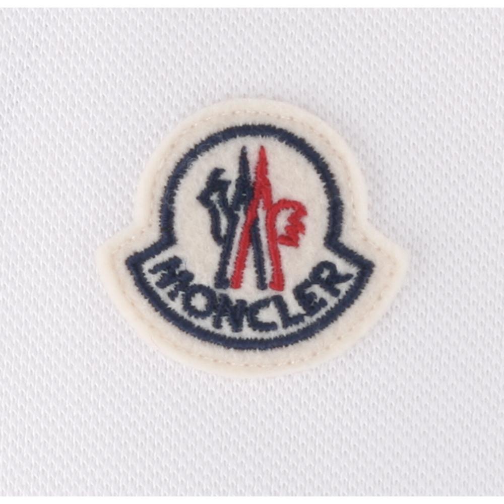 Moncler Contrast Collar PK Short Sleeve Polo Shirt 8A00009 84556 002