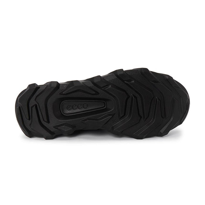 ecco Men’s Low-Top Leather Sneakers Black