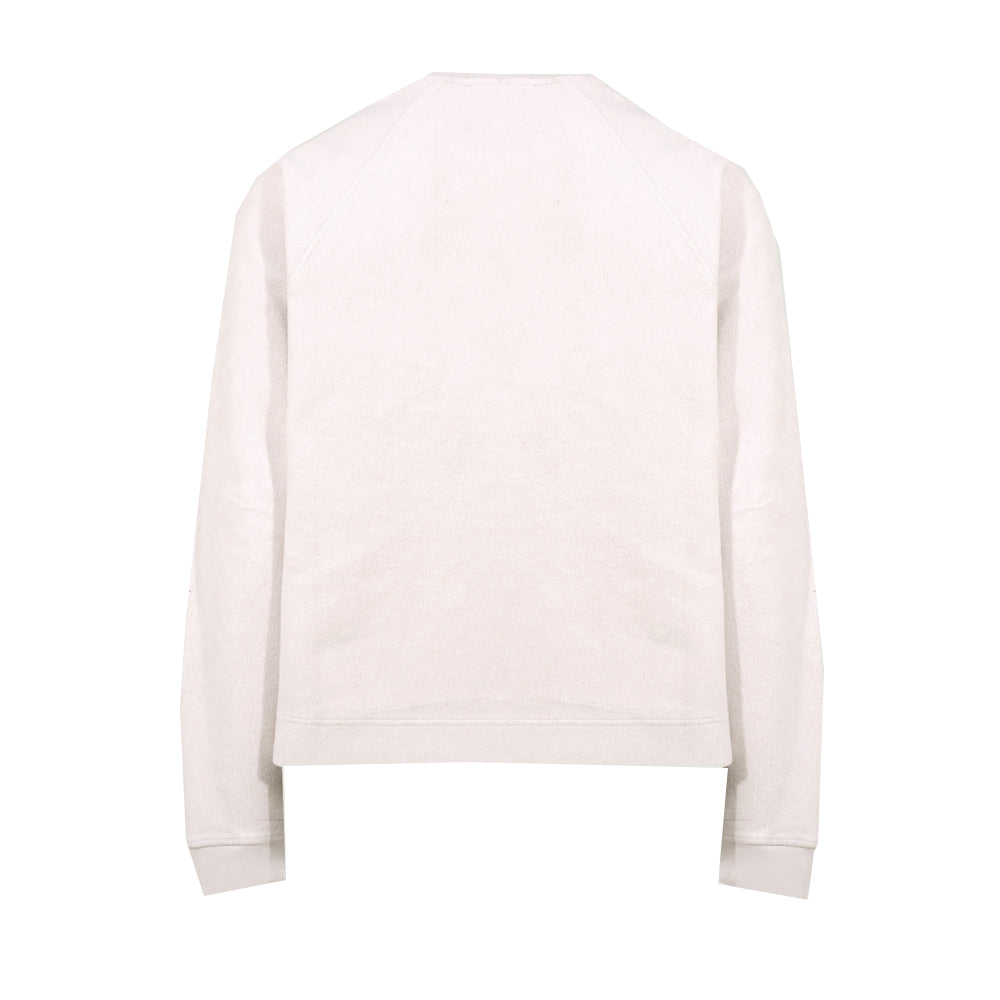 Acne Studios Sleeve Logo Embroidered Sweatshirt Pale Lilac Men
