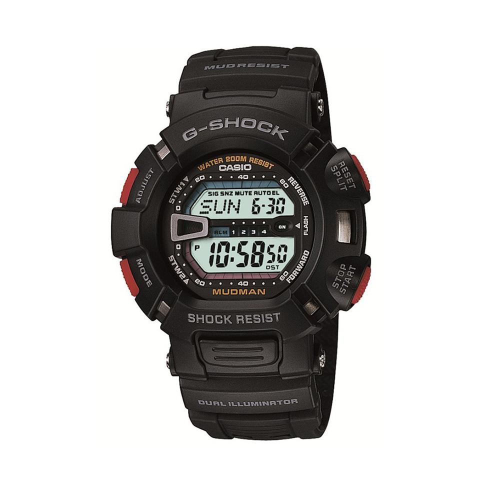 G Shock Mudman Resin Sports Watch Rubber Band Men's Watch G 9000 1