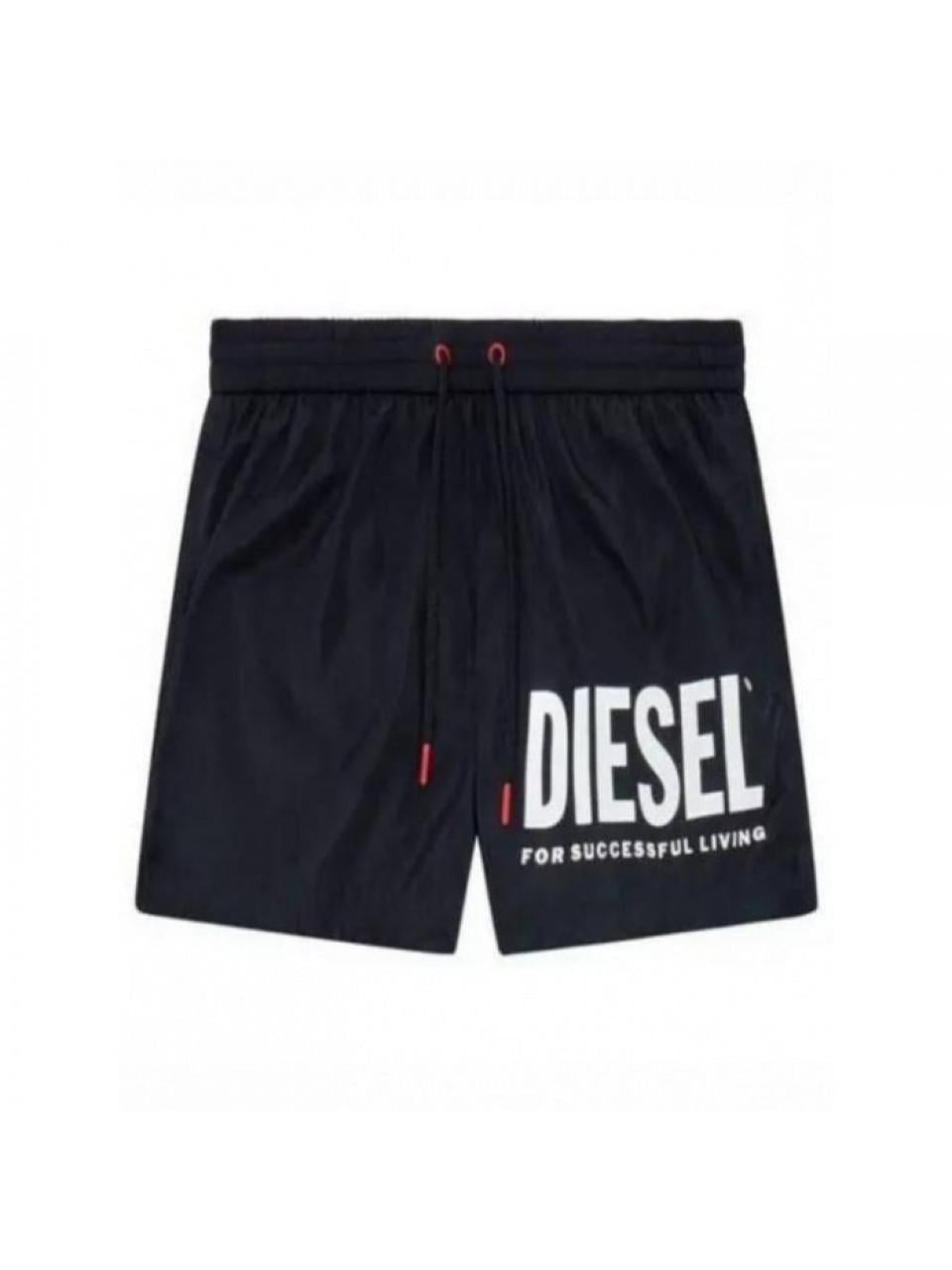 DIESEL BmbxMario34 Swim Shorts Men’s Black Polyamide Swimwear A13160 0NJAS E0013