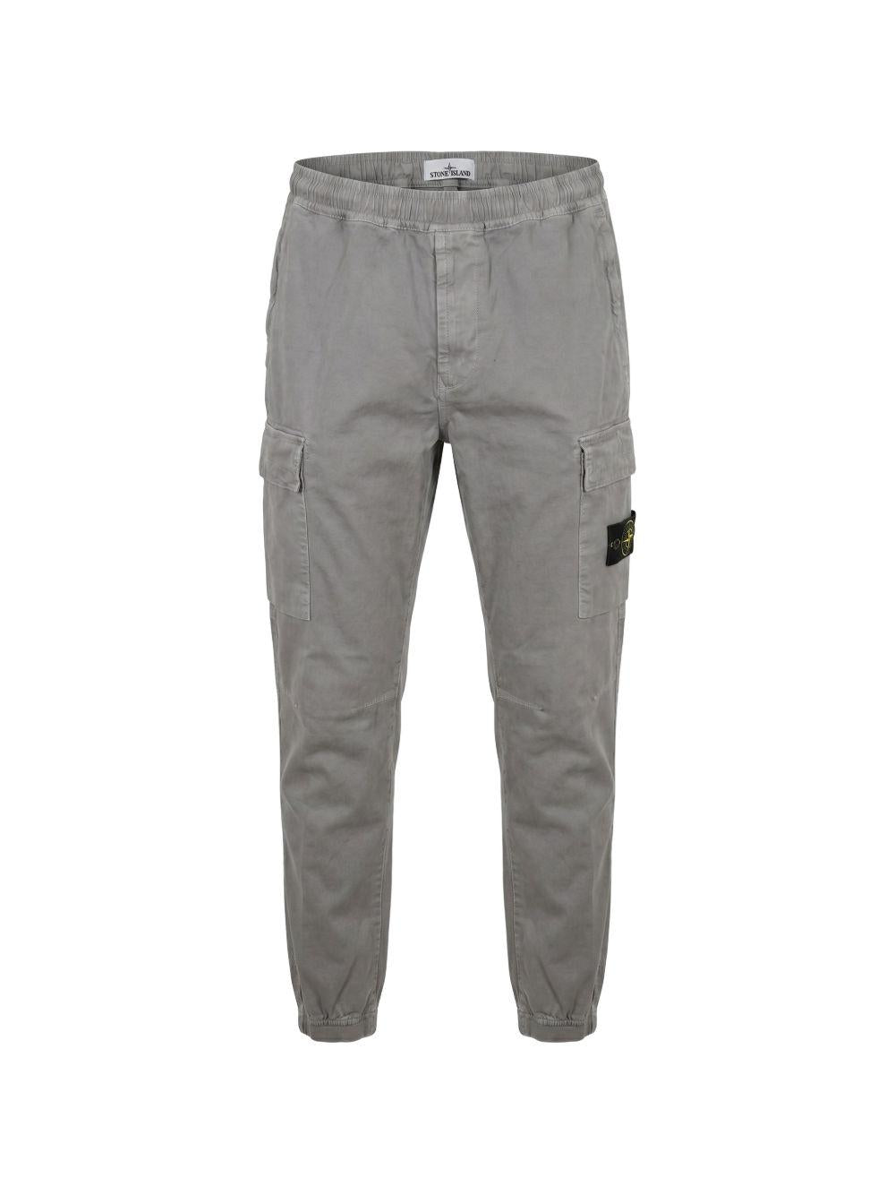 STONE ISLAND Cotton Cargo Pants Men FW26 Beige