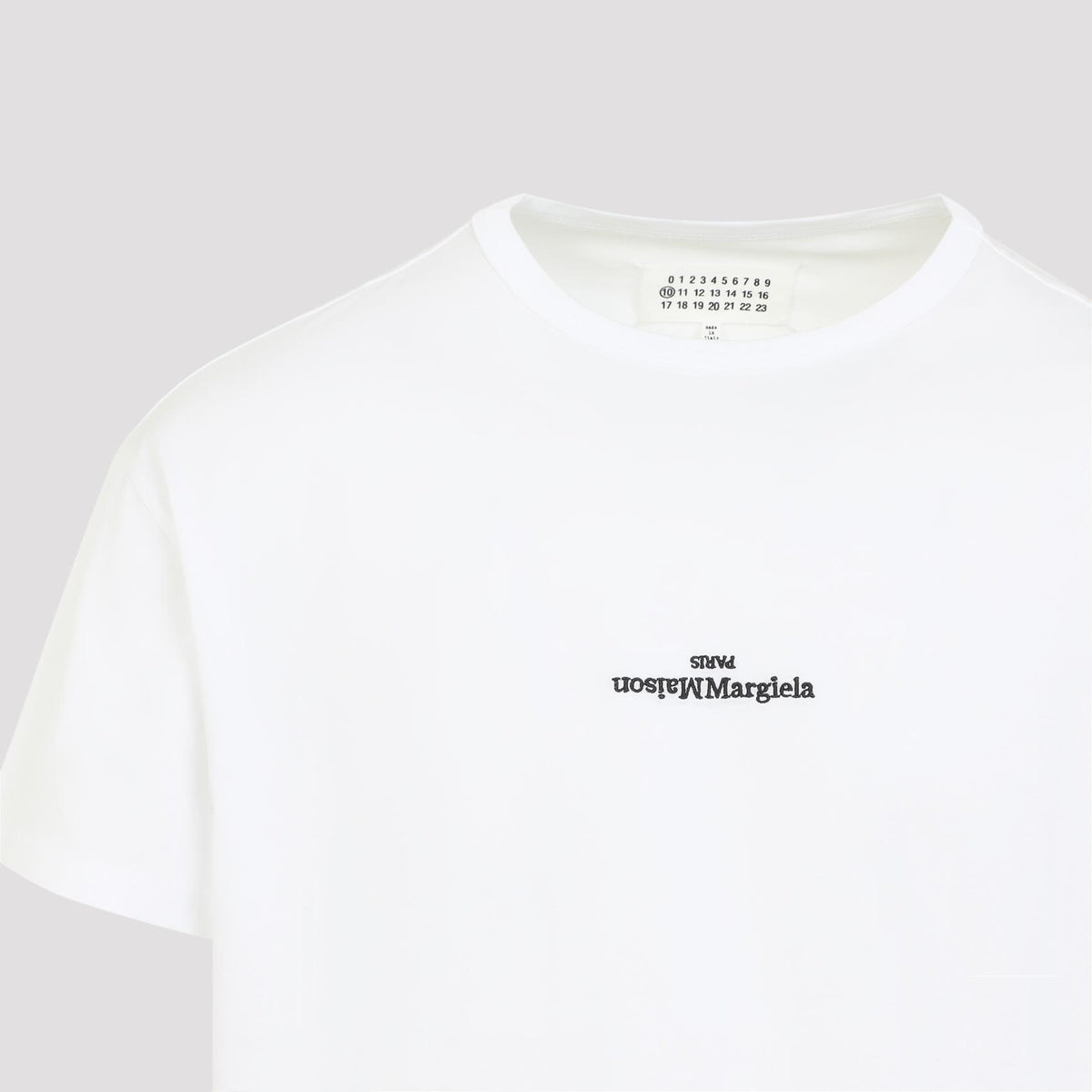 Maison Margiela Cotton Short Sleeve T-Shirt White Men