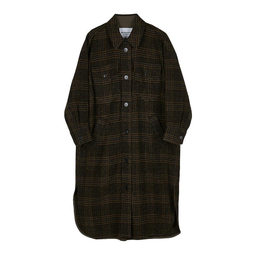 Isabel Marant Women’s Gislene Wool Coat MA0437FA C3D02E 67KI