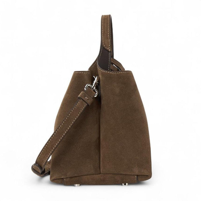 Tods Micro Leather Tote Bag Black Women’s Tote