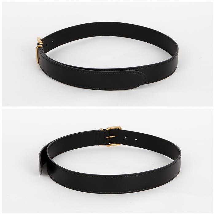 Miu Miu Logo Leather Belt 5CC536 2AIX F0002