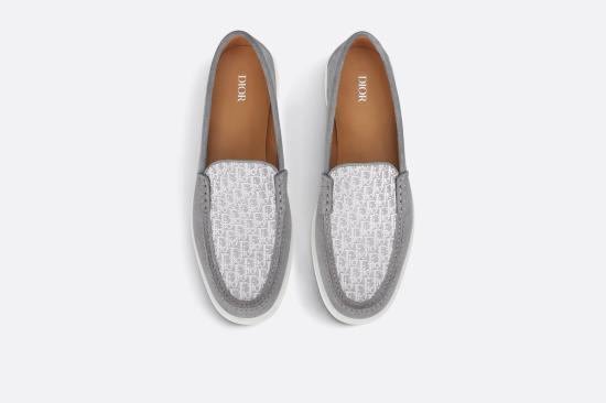 DIOR Leather Loafers Black Men's Shoes