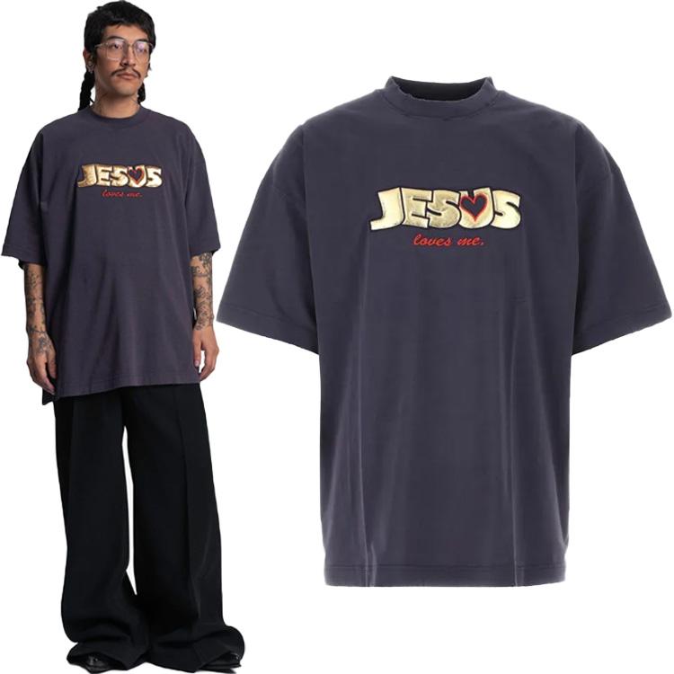 Vetements Effect Logo Short Sleeve Crewneck T-Shirt UE63TR400N