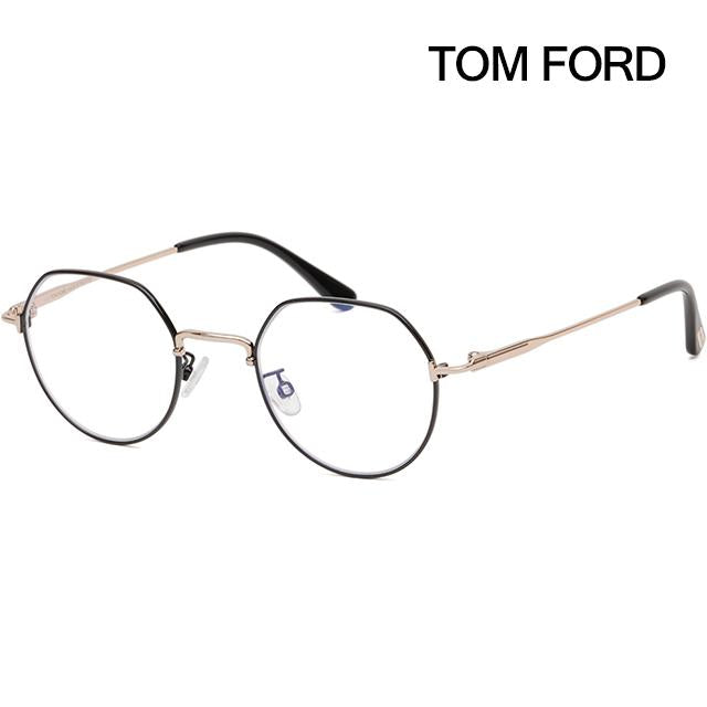TOM FORD Blue Light Blocking Asian Fit Eyeglass Frames Unisex TF5789KB 001