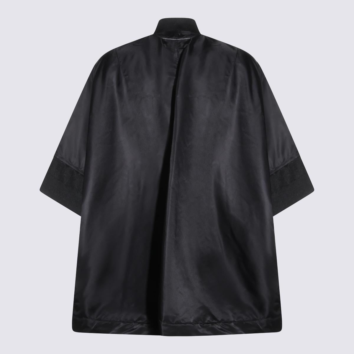 Maison Margiela Black Casual Bomber Jacket