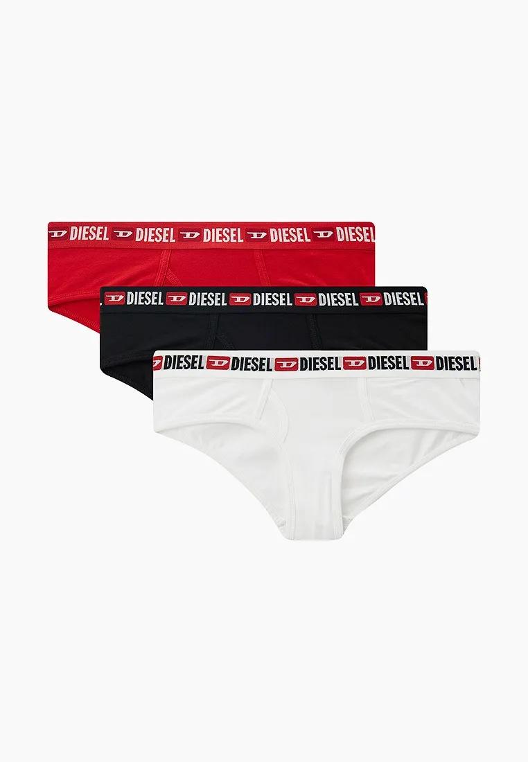 DIESEL Women’s Underwear 3-Pack Multi-Color Briefs 00SQZS 0EAXL E6207