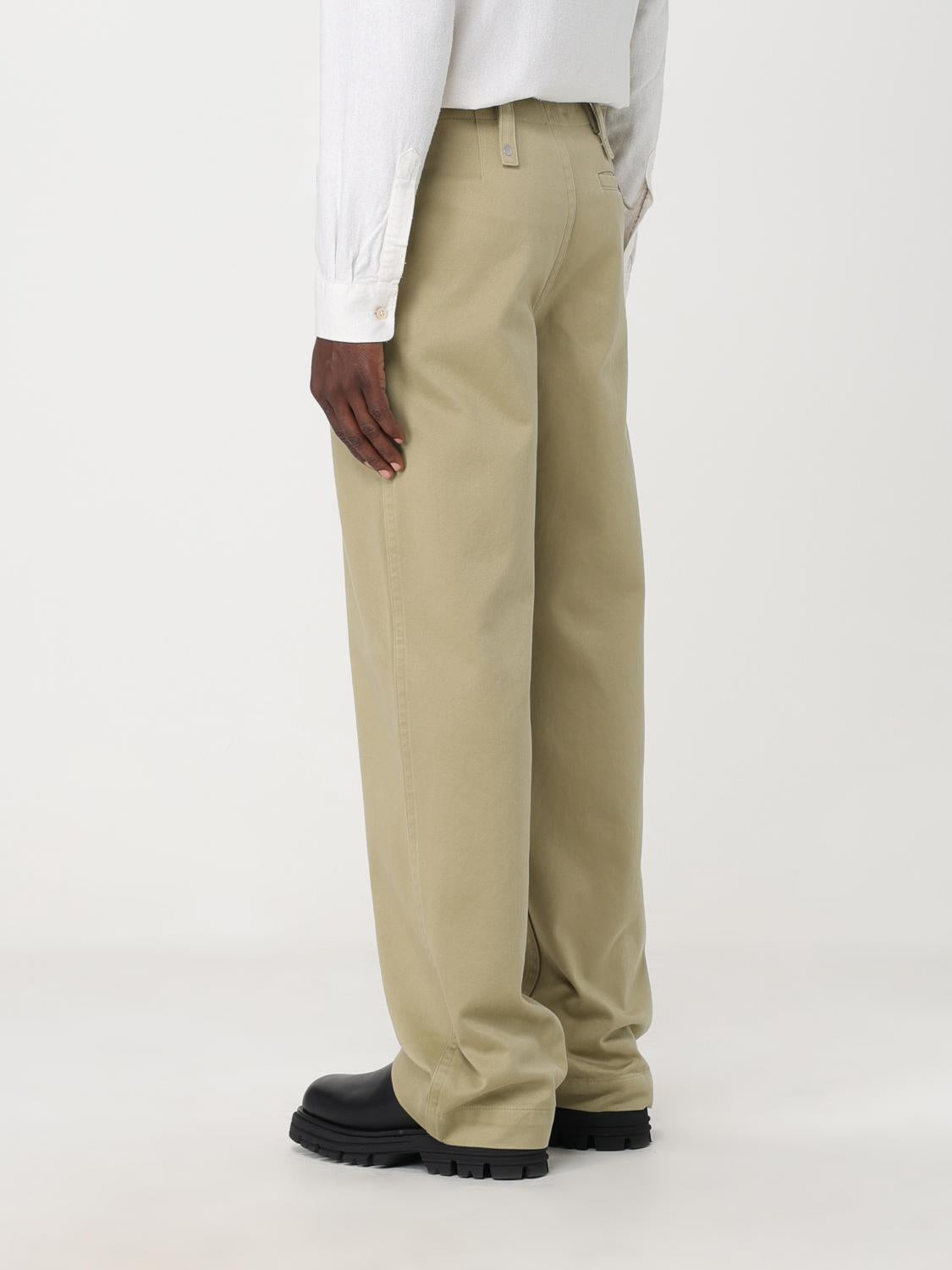 BURBERRY Wool Blend Dress Trousers Men’s Suit Pants Navy