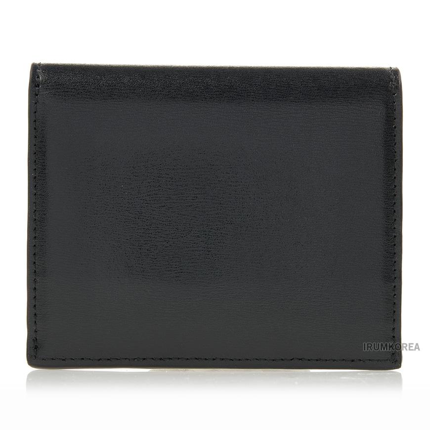 Toteme T-Lock Leather Card Holder Black Women’s Wallet 251WAM0042 LE0025