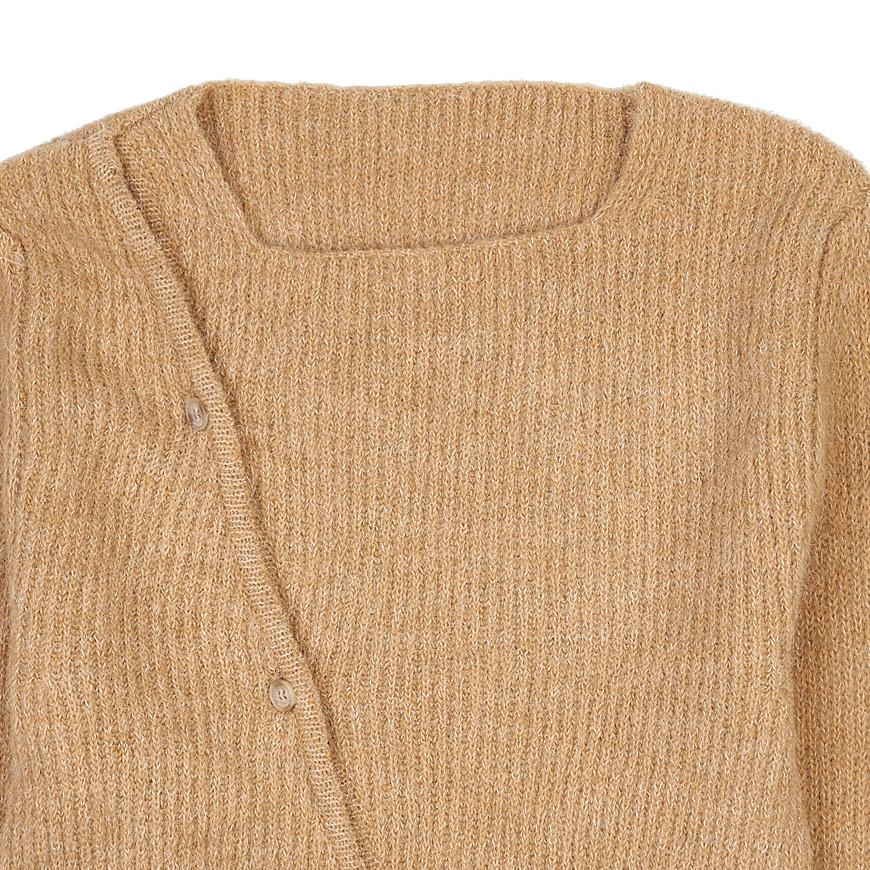 JACQUEMUS Women’s La Maille Pau Knit Sweater Round Neck Ivory