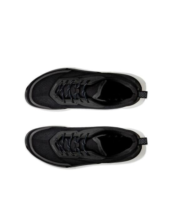 ecco Black Leather Low-Top Sneakers for Men 830754 00001