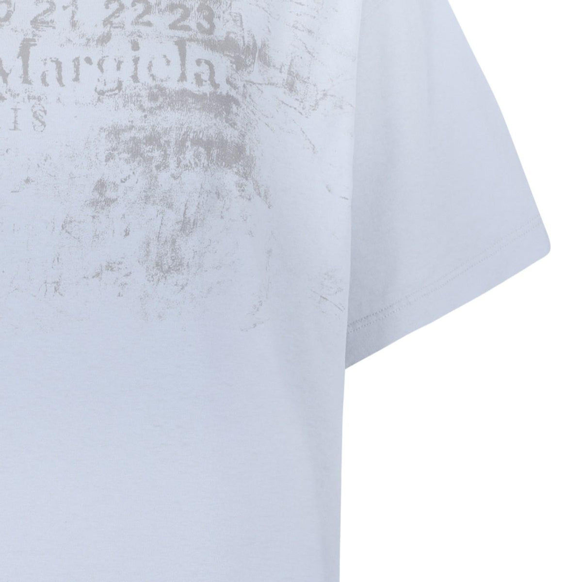 Maison Margiela Short Sleeve Cotton T-Shirt Women’s White