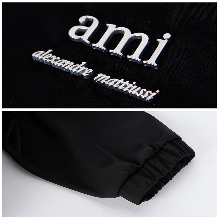 AMI Hooded Anorak Windbreaker Jacket UJK101 PA0007 001