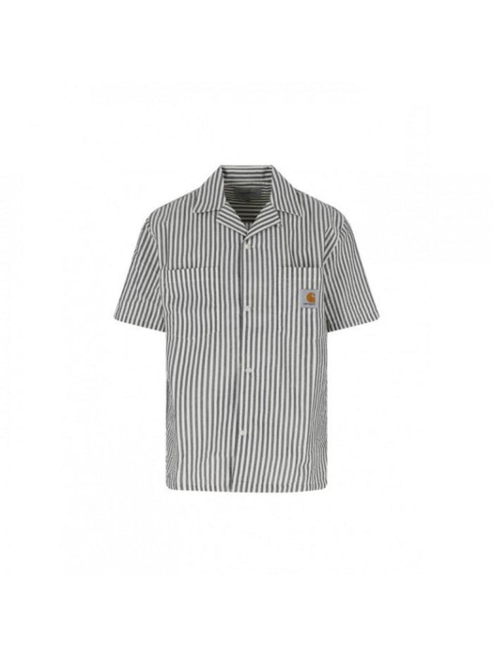 CARHARTT WIP Leavel Stripe Short Sleeve Shirt