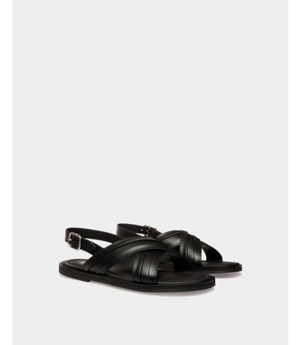 BALLY GAREY Leather Sandals for Men MSS03LVT003 U901