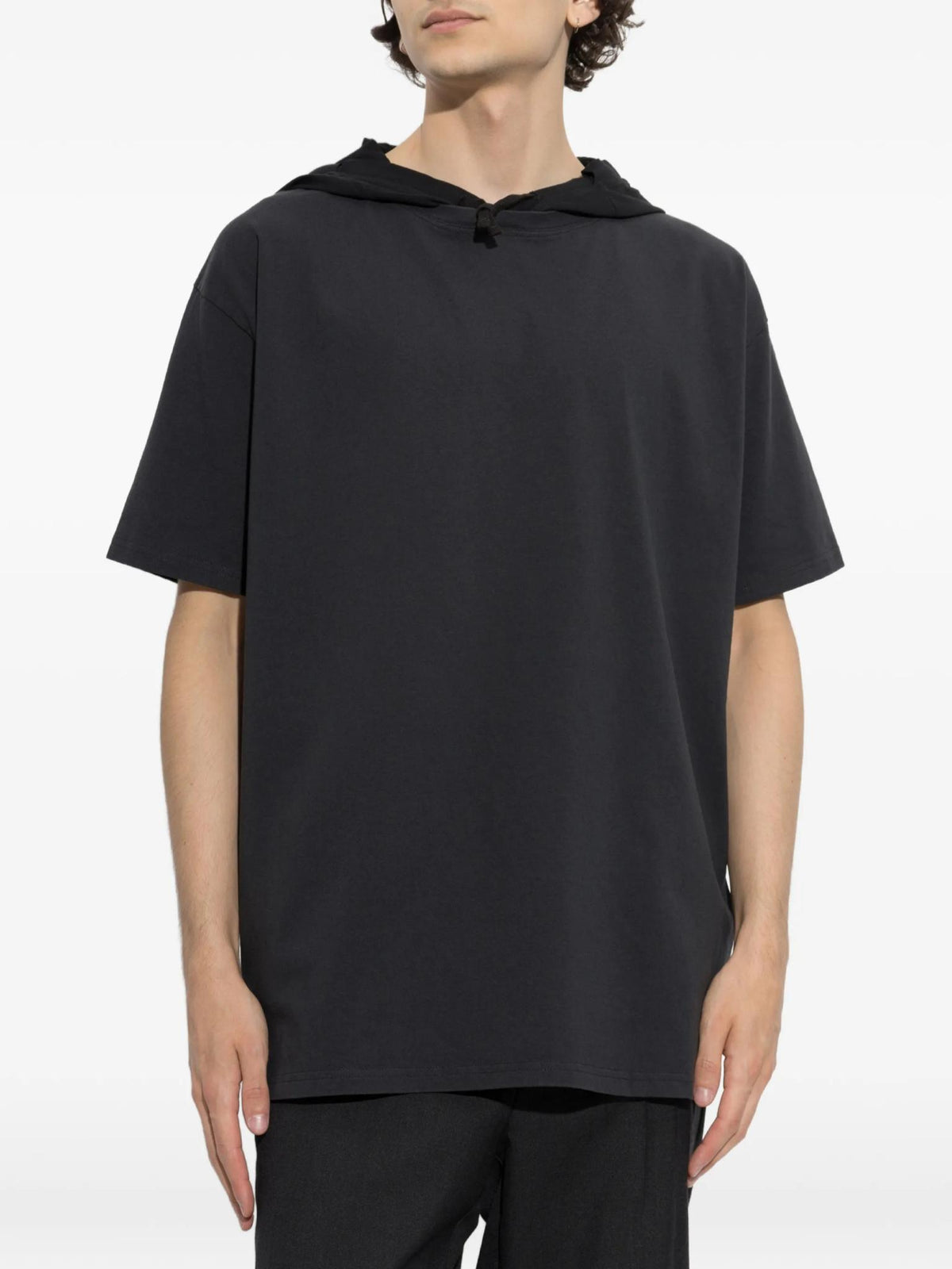Maison Margiela Black Cotton Short Sleeve T-Shirt