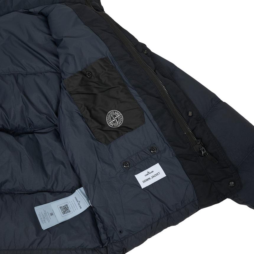 STONE ISLAND Men’s Down Puffer Jacket Black