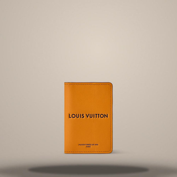 Louis Vuitton Saffron Pocket Organizer Mens Wallet M29276