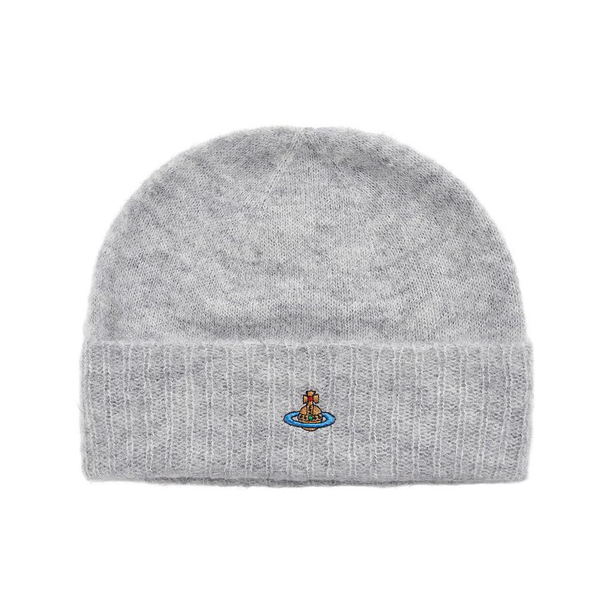 Vivienne Westwood Unisex Fluffy Beanie Hat 8102002J K006A P401