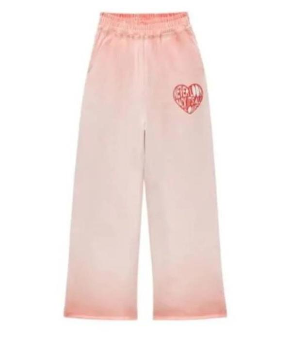 MSGM Garment-Dyed Cotton Sweat Pants
