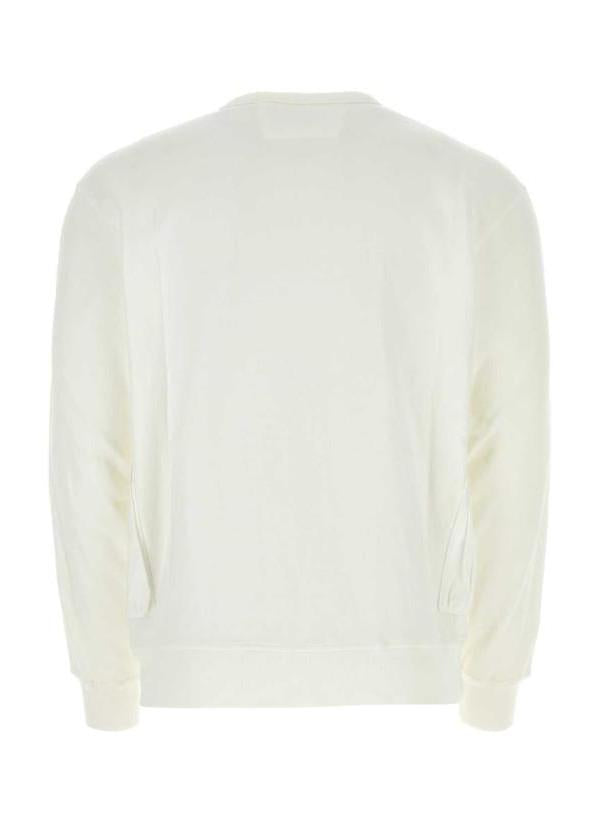 CP Company Cotton Fleece Mixed Pocket Sweatshirt for Men