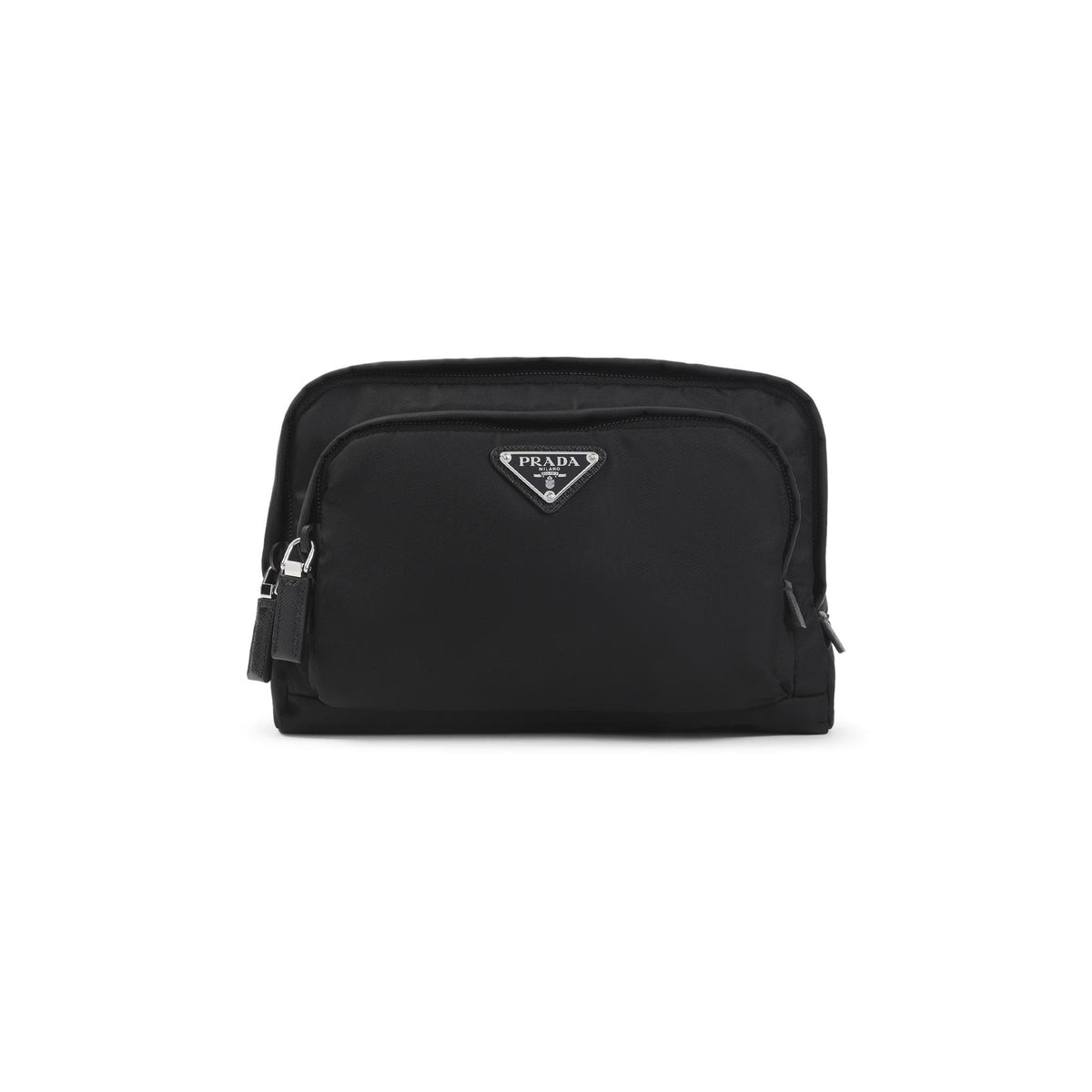 PRADA Black Leather Clutch Wallet