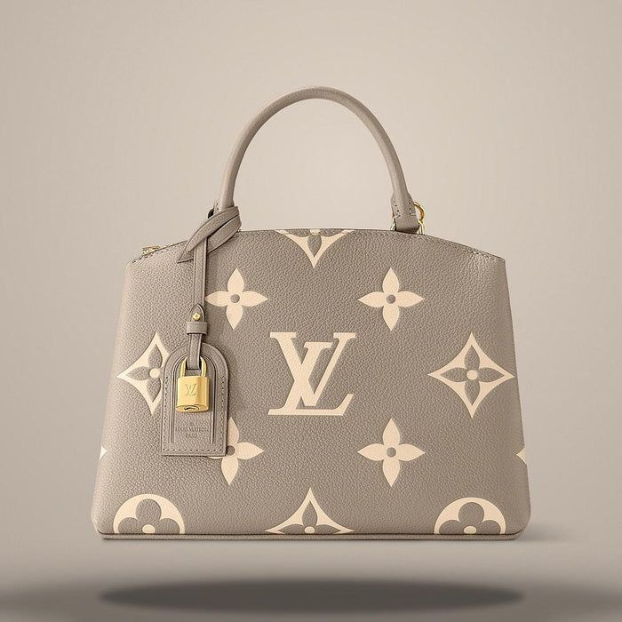 Louis Vuitton Petite Palais Tourterelle Creme Shoulder Bag