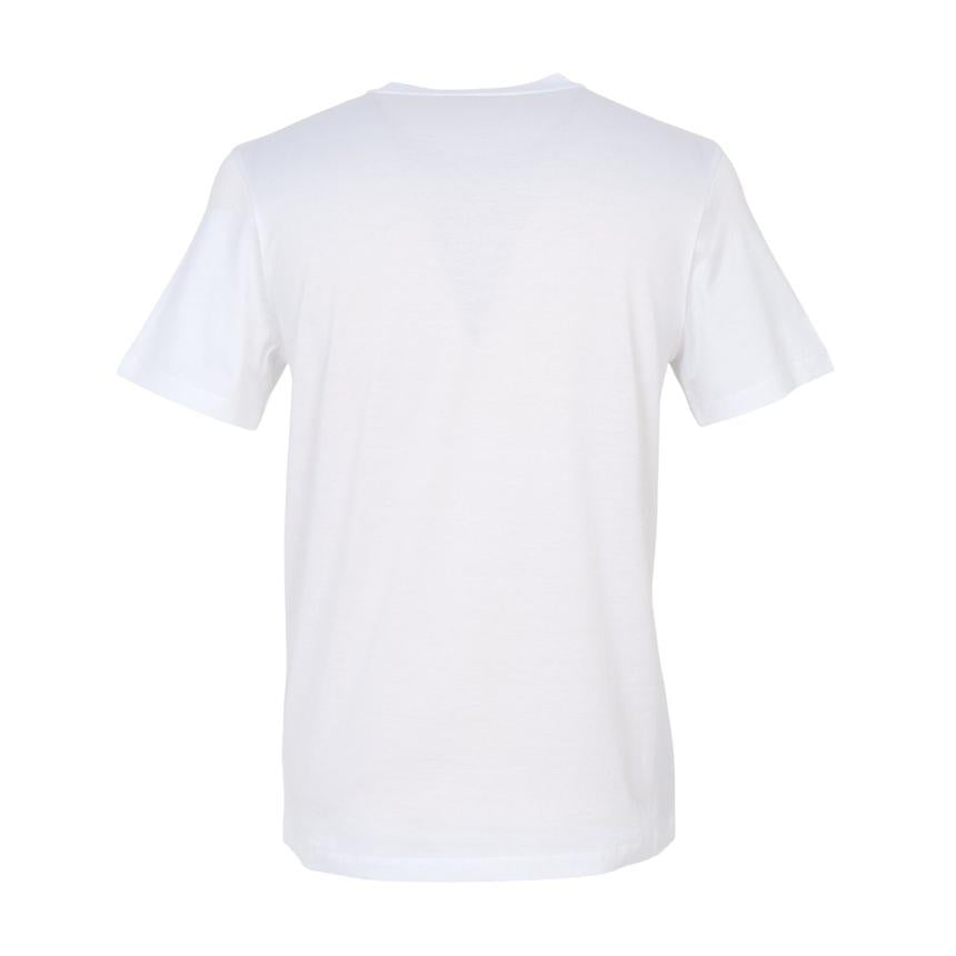 Moncler Men’s Short Sleeve T-Shirt White Cotton Tee