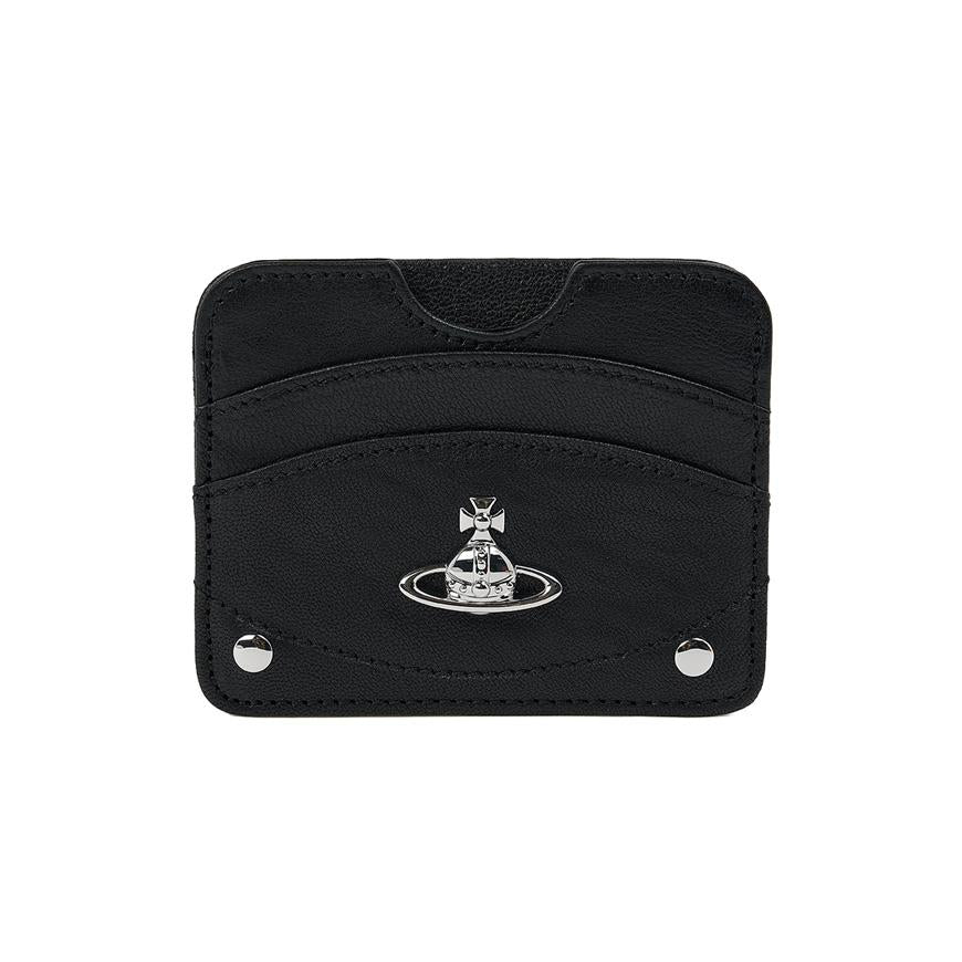 Vivienne Westwood Unisex Half Moon Flat Card Holder Wallet 5402000VU L00BX N401