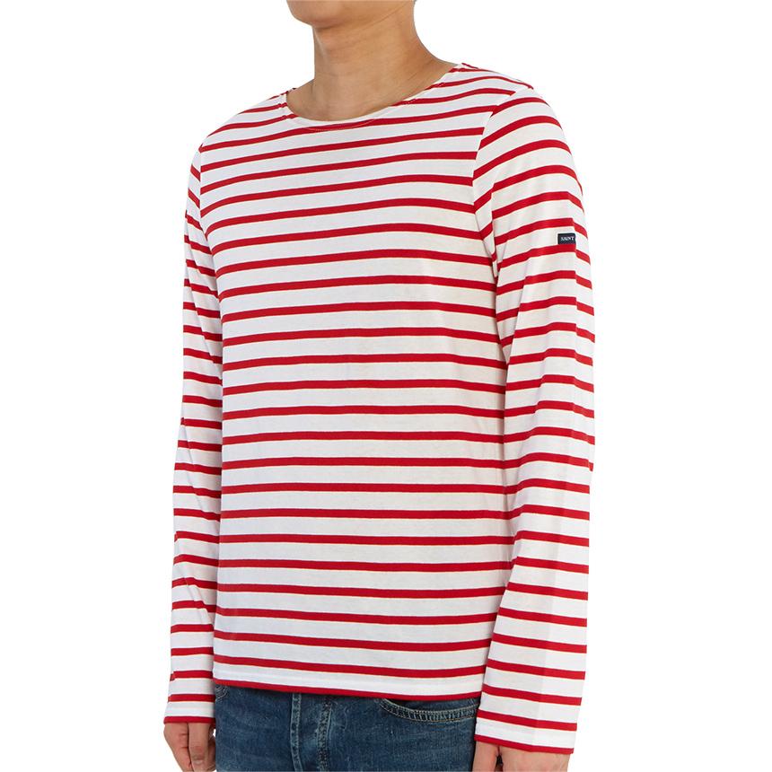 Saint James Minquiers Unisex Long Sleeve T-Shirt 9858 KD