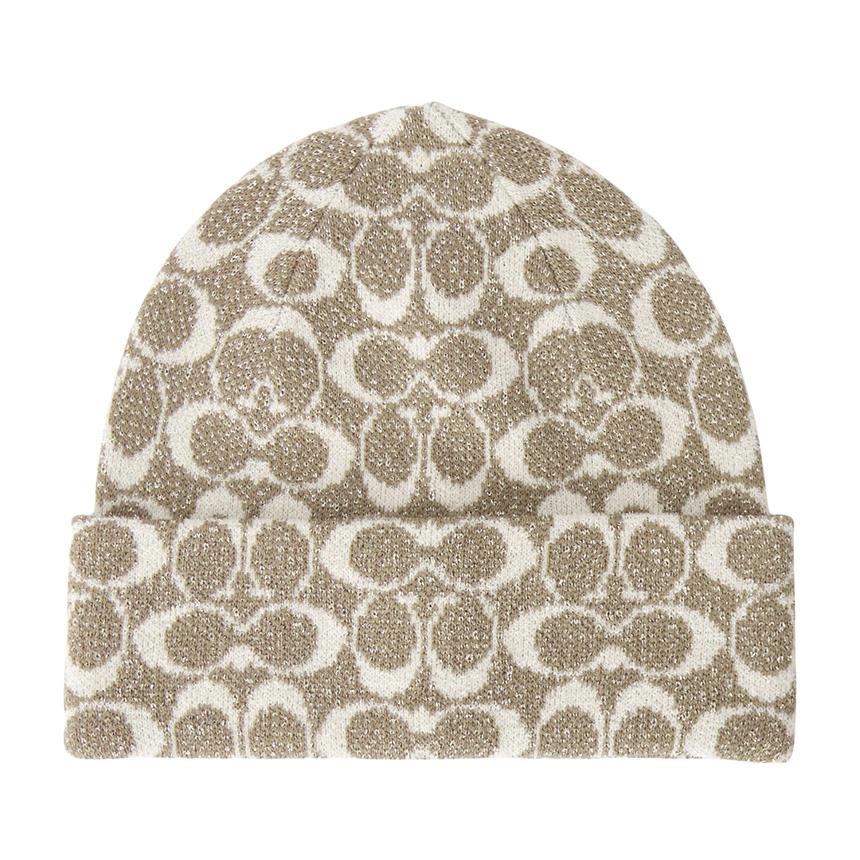 Coach Women’s Knit Gloves and Beanie Set COWC554585 015