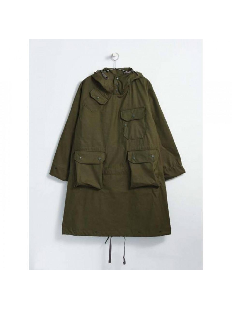 Engineered Garments Olive CP Weather Poplin Over Parka Jack 23F1D039 NQ195 EU001
