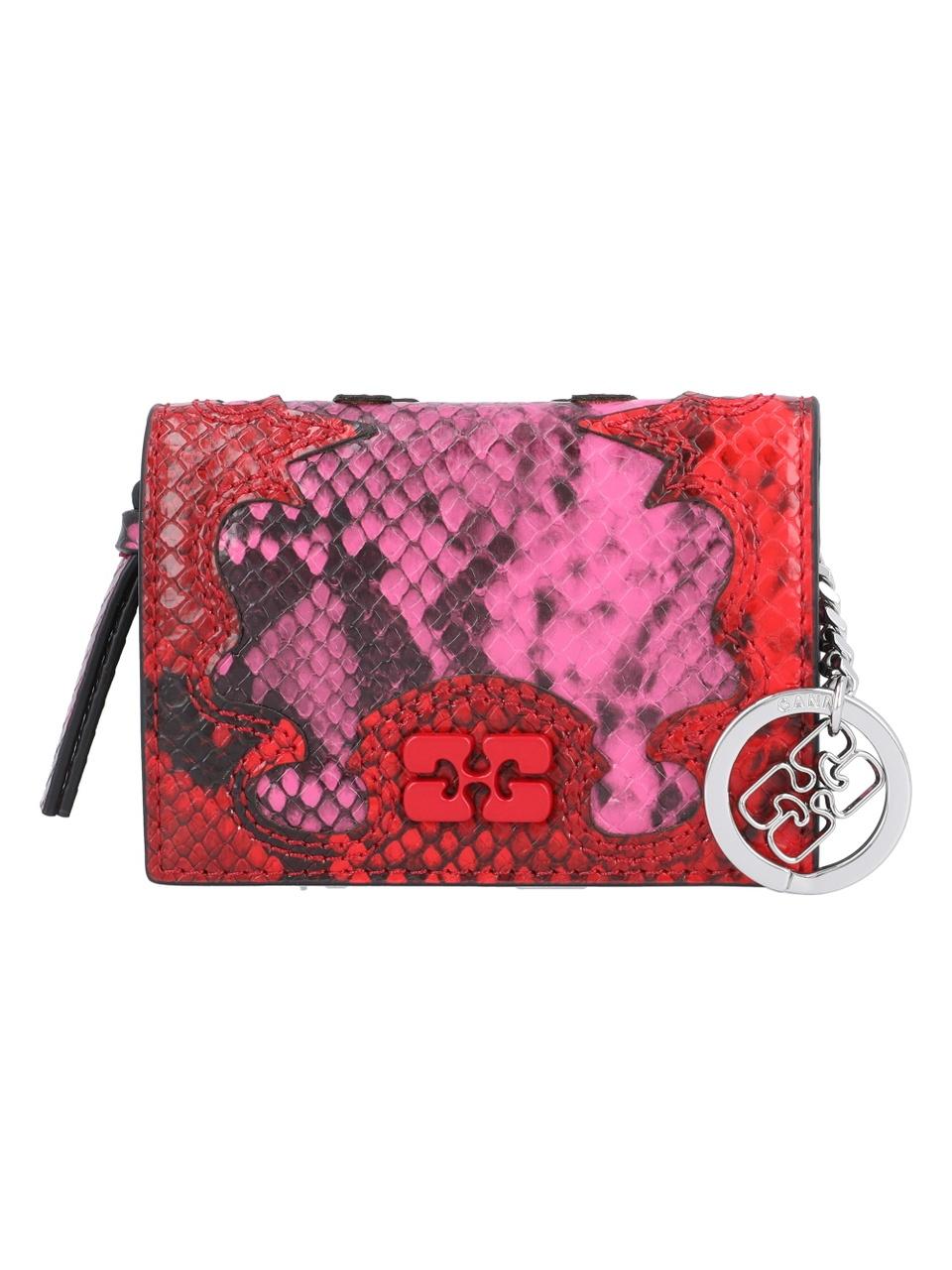GANNI Women’s Leather Card Holder Wallet B3010233 09Z