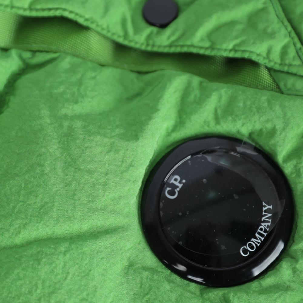 CP Company Women’s Down Puffer Vest with Logo Patch Green