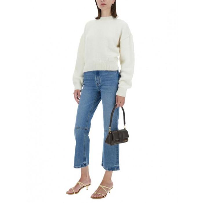 JACQUEMUS Le De Nimes Women's High Rise Flare Jeans
