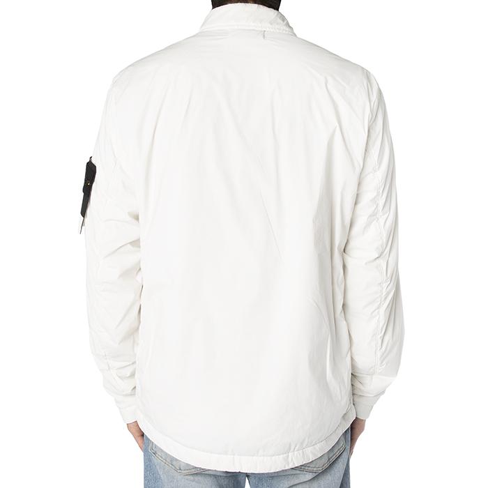 STONE ISLAND Skin-Touch Jacket with Logo Patch for Men Black